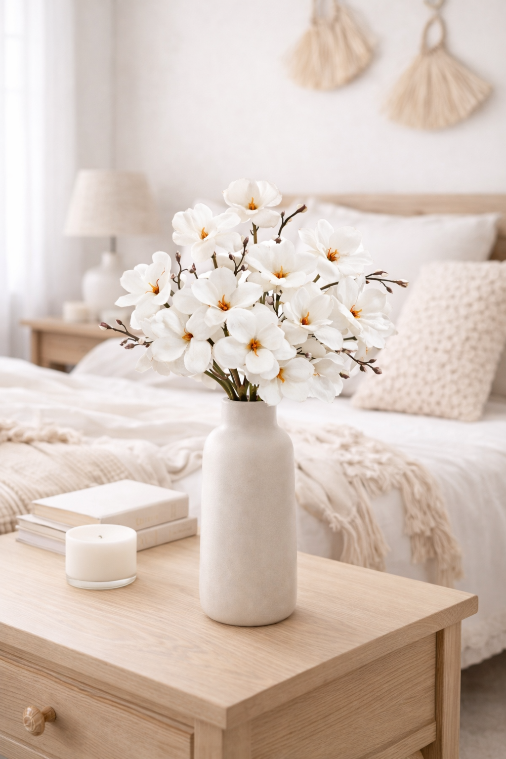 Artificial Flower Silk Magnolia Bouquet Diy Photo Props Wedding Bridal Garland Table Party Room Home Room Outdoor Garden Decor