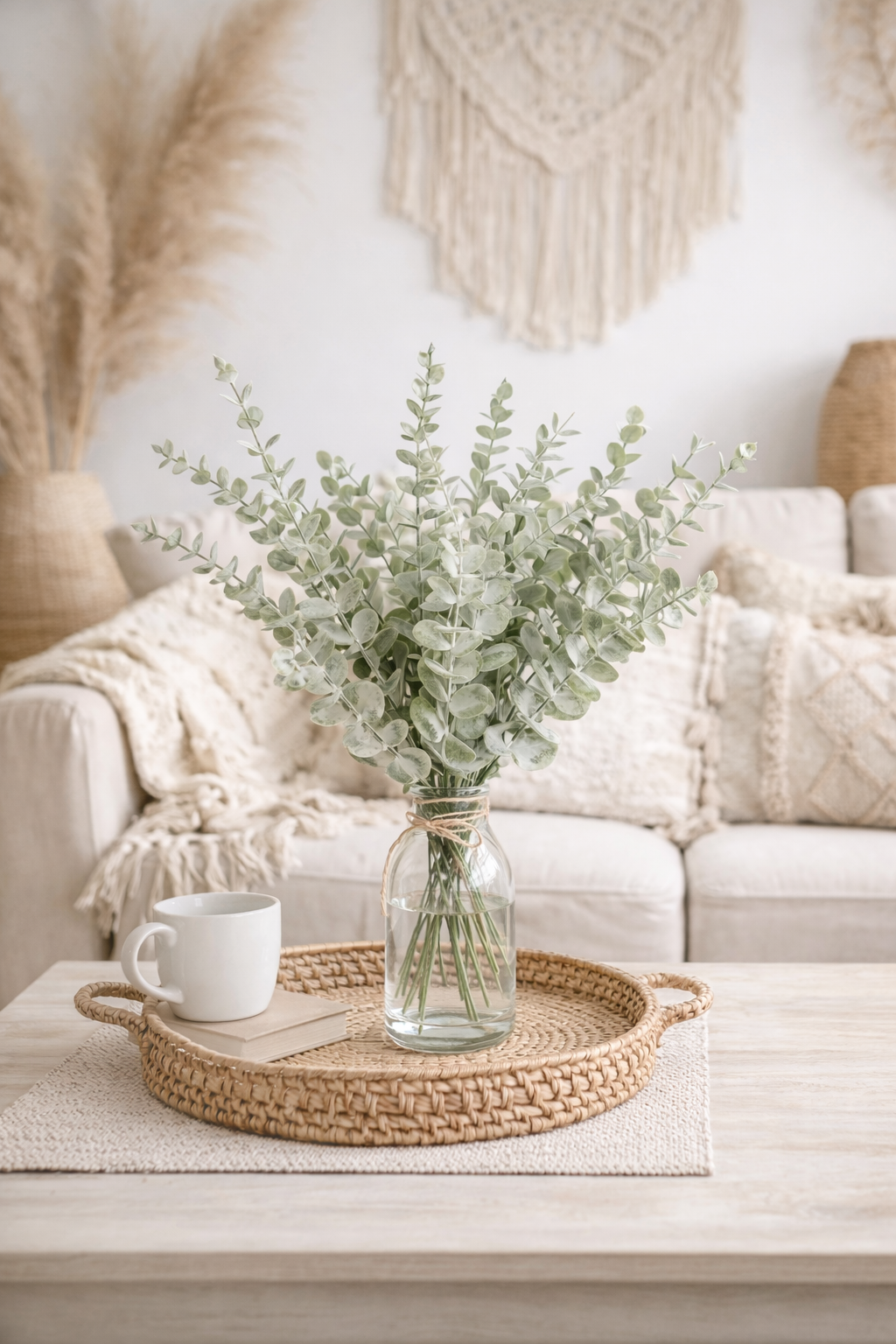 Bouquet de 10 Tiges d’Eucalyptus Artificiel