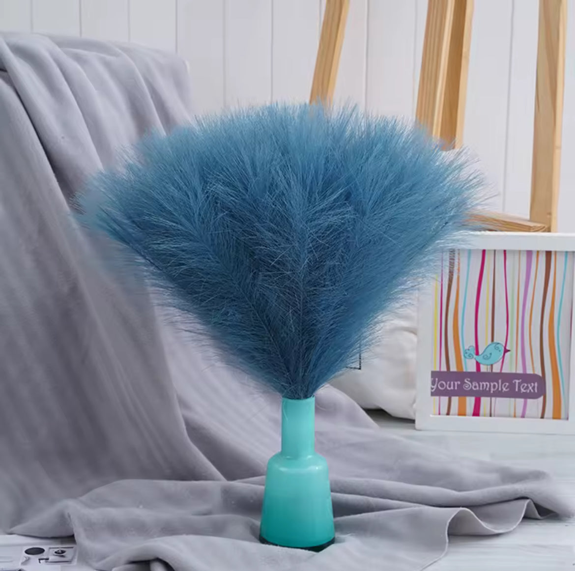 Herbe de Pampa Artificielle — Décoration Bohème