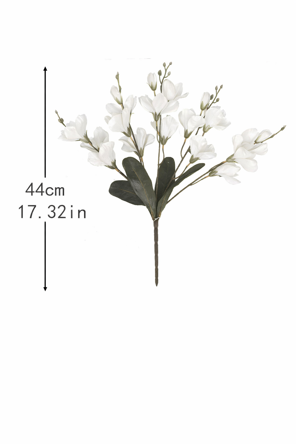 Artificial Flower Silk Magnolia Bouquet Diy Photo Props Wedding Bridal Garland Table Party Room Home Room Outdoor Garden Decor