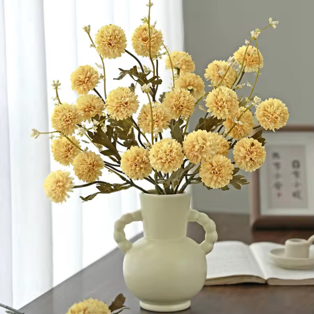 Chrysanthèmes Artificiels en Soie